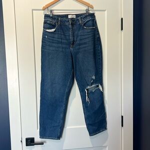 Abercrombie & Fitch The Mom High Rise Curve Love